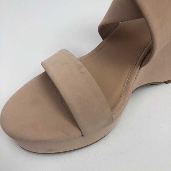 BCBGeneration Womens Jae Wedge Sandals Blush 9.5M - Picture 4 of 8